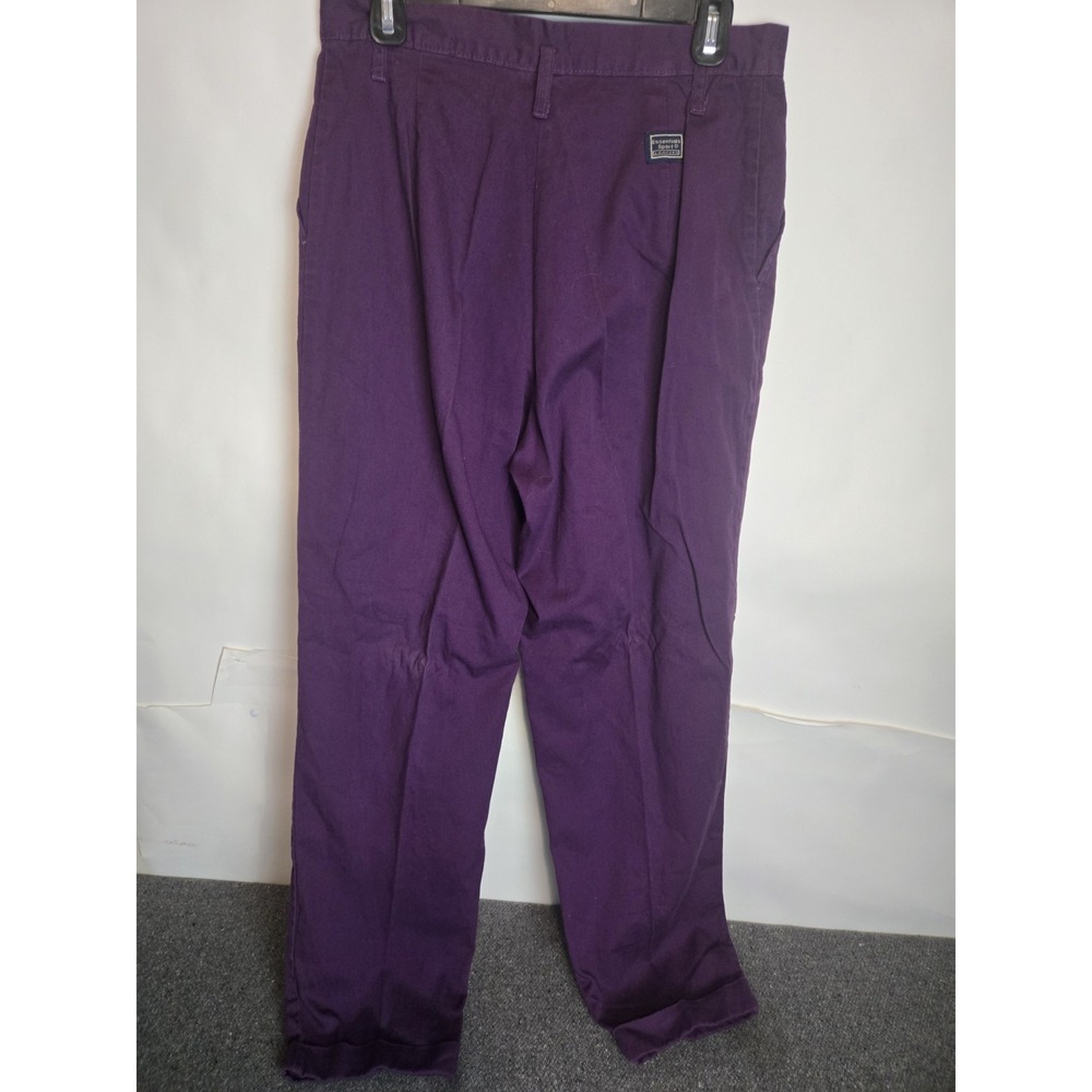 Vintage 80s Ladies Essentials Sport Loafers Size 12 Purple Capri Pants Boho Boat - Picture 2 of 9